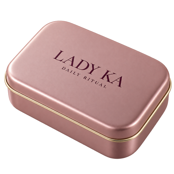 Rose Gold Travel Tin